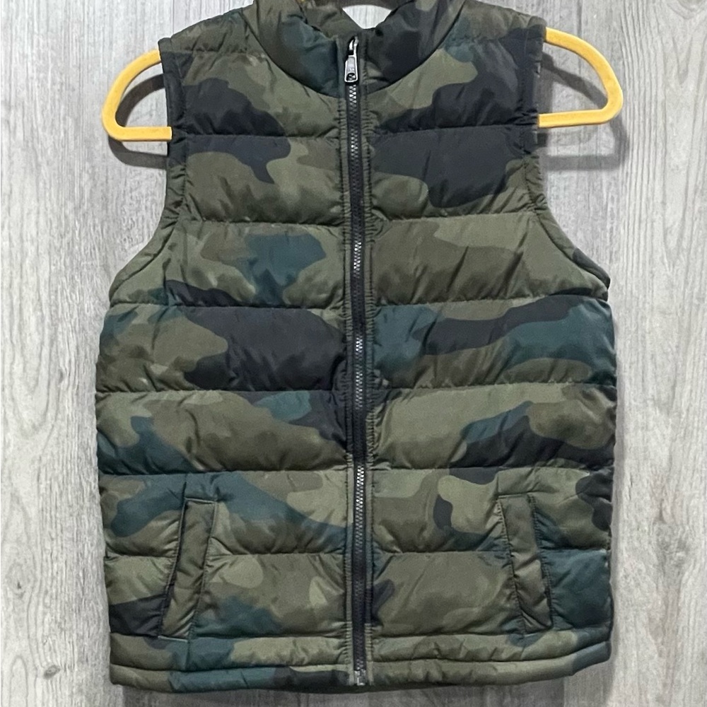 Sonoma Goods Boys Camouflage Puffer Vest